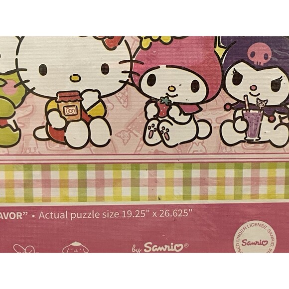 Hello Kitty and Friends My Favorite Flavor 1000-Piece Jigsaw Puzzle - Brand New - Picture 3 of 6